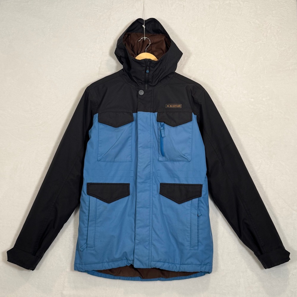 Burton Blue and Black Dryride Snowboard Jacket XS